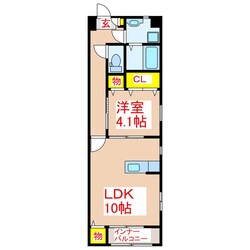 エレシア姶良の物件間取画像